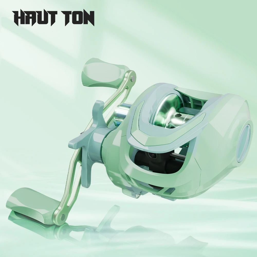 马卡龙路亚轮水滴轮鱼轮金属轮渔轮路亚竿杆专用打黑微物线杯耐用