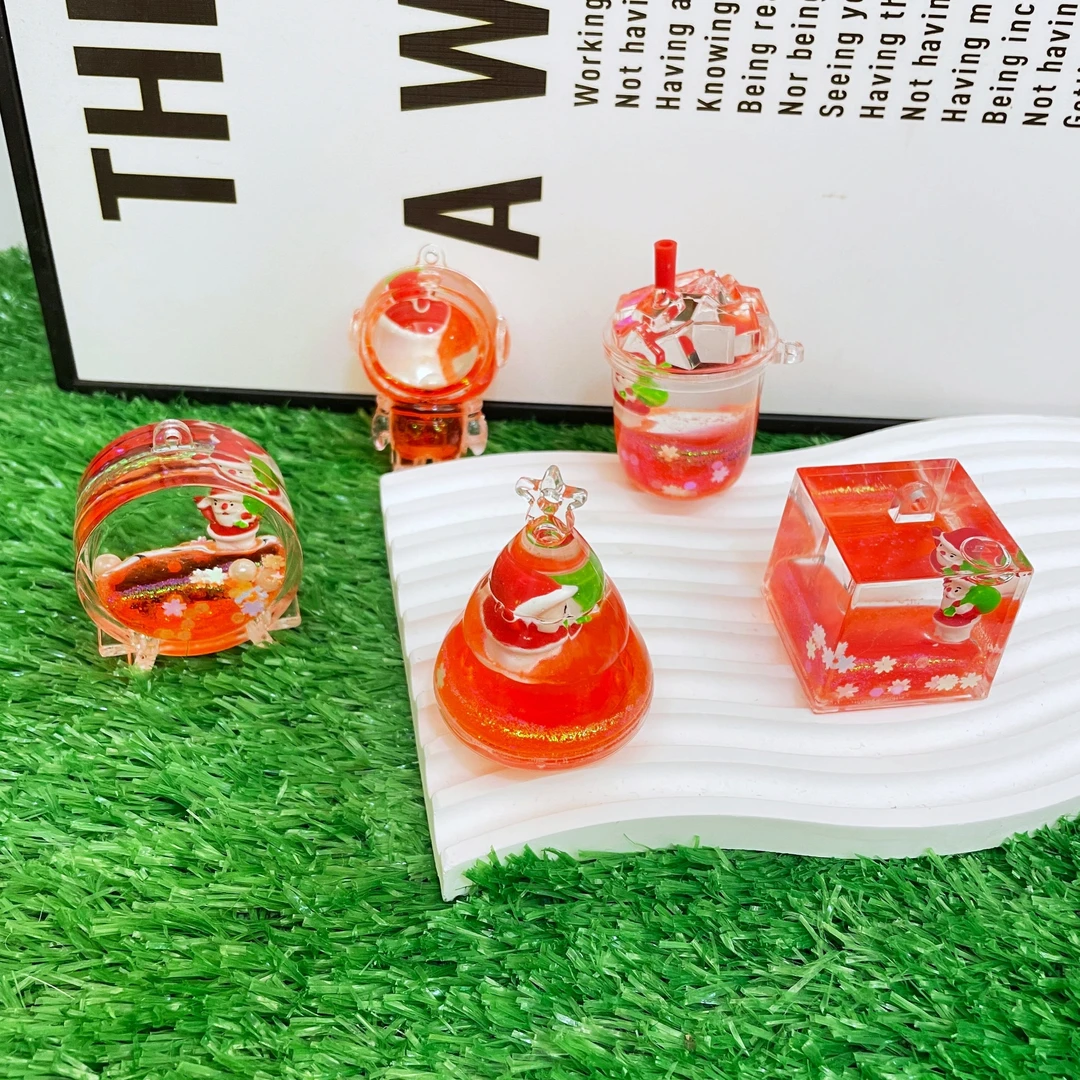 【随机两个选色欧】流沙瓶diy摆钥匙扣挂件潮玩