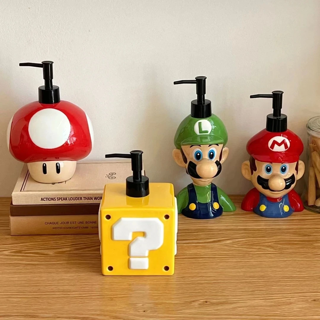 可爱卡通陶瓷收纳瓶乳液装瓶趣味家庭用液体瓶子