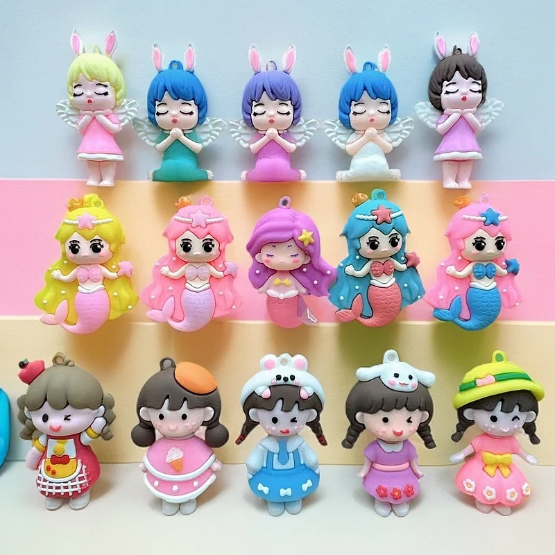 可爱辫子女孩公仔幼儿园礼品生日批发玩偶创意挂件