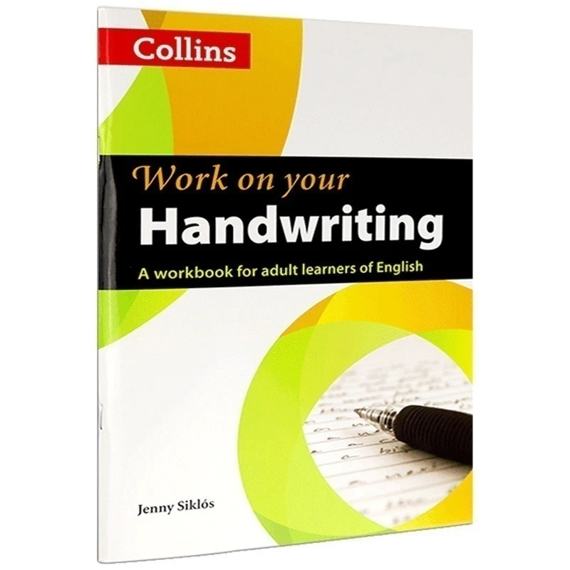 柯林斯英语书法字贴 Workon Your Handwriting 英文原版英文手写