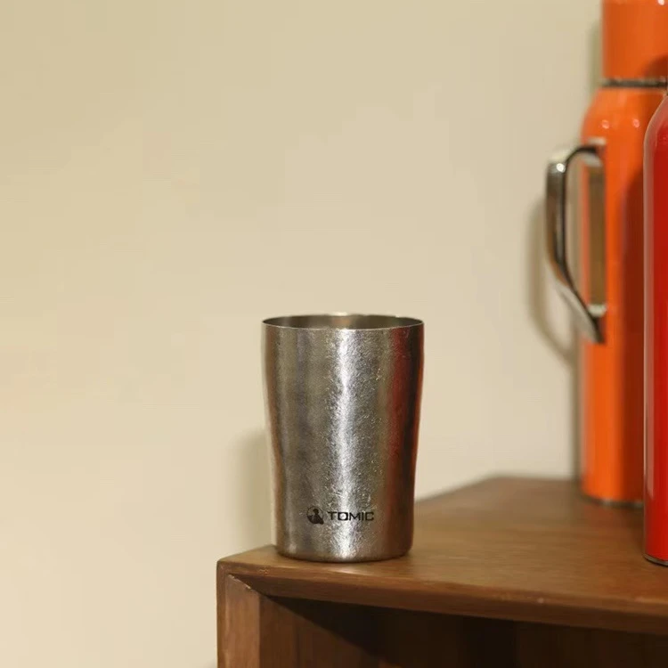 【小宇茶具专属】TOMIC/特美刻纯钛可乐杯咖啡杯时尚茶杯