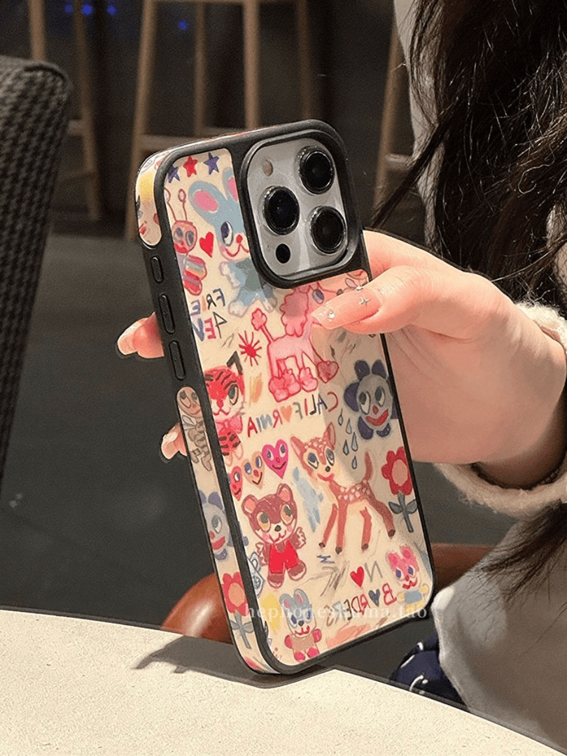 ins小众个性动物适用苹果15手机壳iPhone14新款13promax防摔12/11