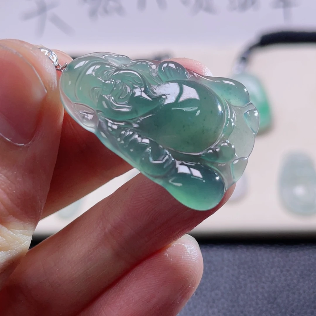 【闪购商品】翡翠颈饰18K金镶嵌