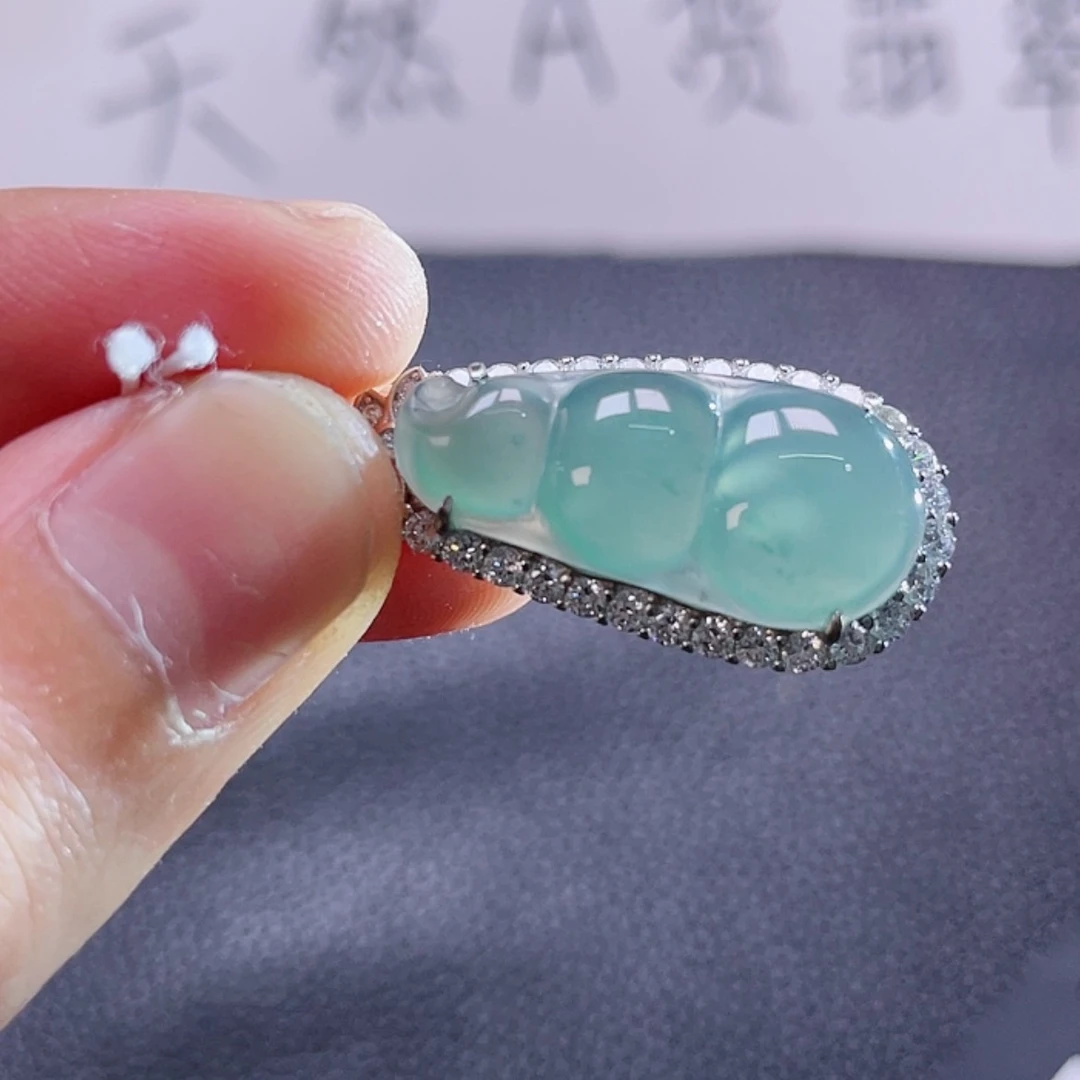 【闪购商品】翡翠颈饰银S925镶嵌
