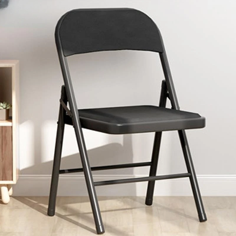 折叠椅子电脑椅靠背椅简约经济家用餐椅塑料宿舍椅子学生户外便携