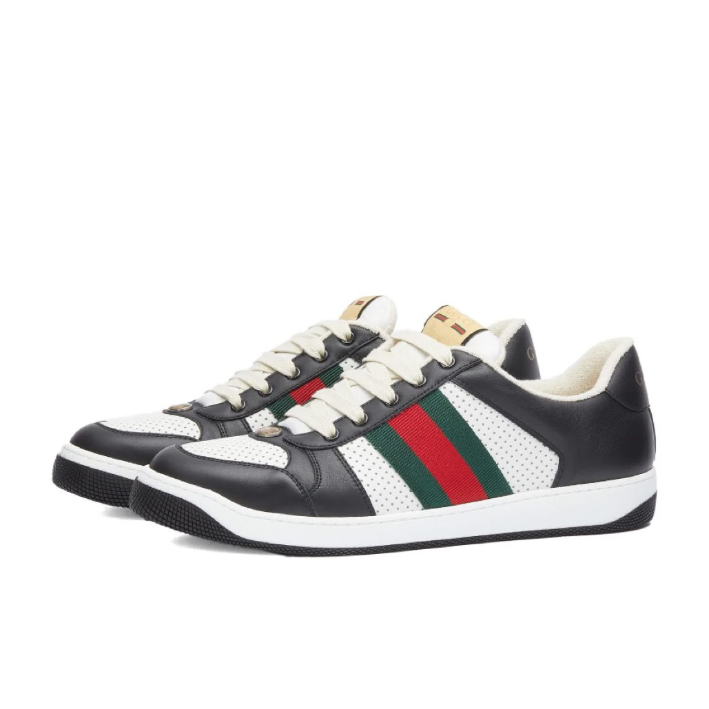 GUCCI/古驰 Screener 时尚系带舒适低帮板鞋 男款 2363033