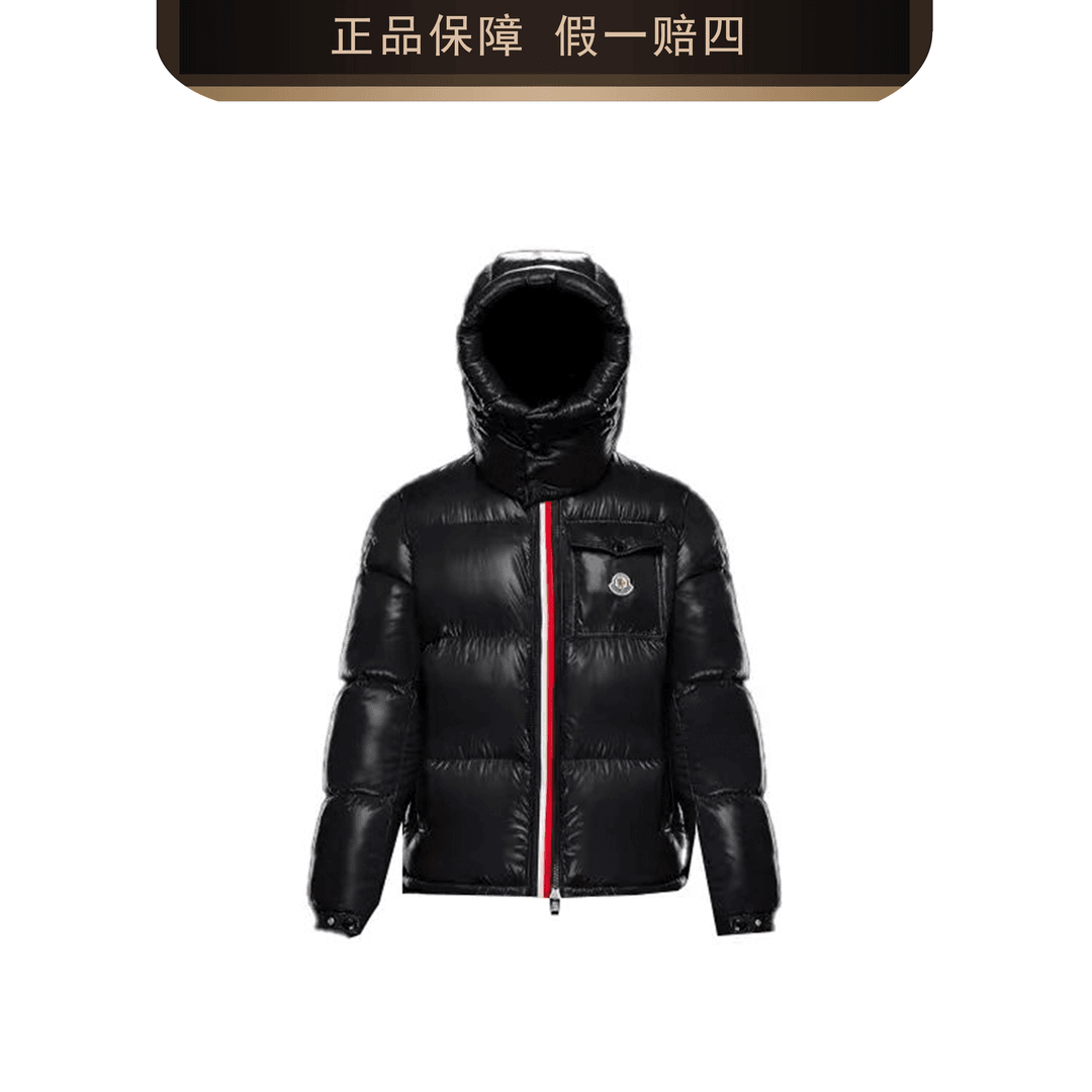 Moncler/盟可睐男士时尚织带羽绒服 2441018