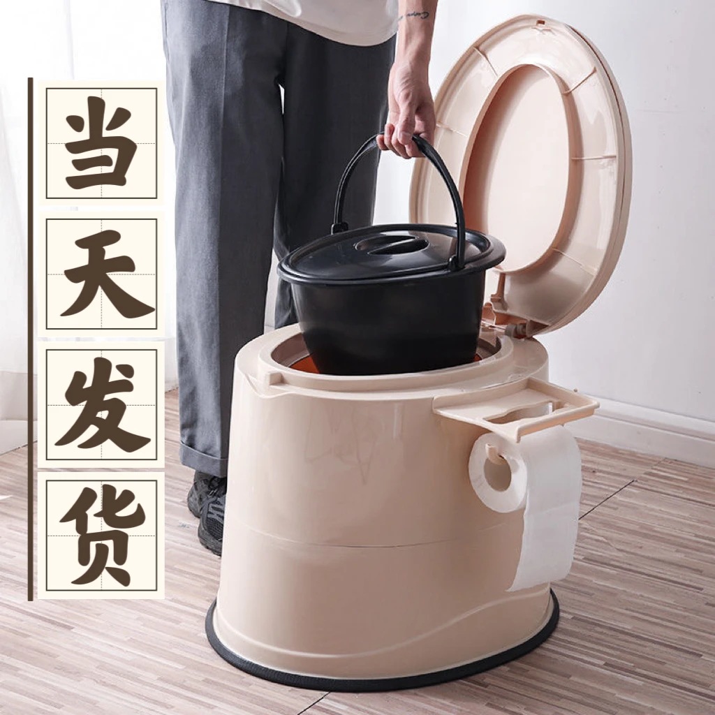 移动马桶孕妇老人居家坐便器成人便携式坐便椅坐便器室内痰盂家用