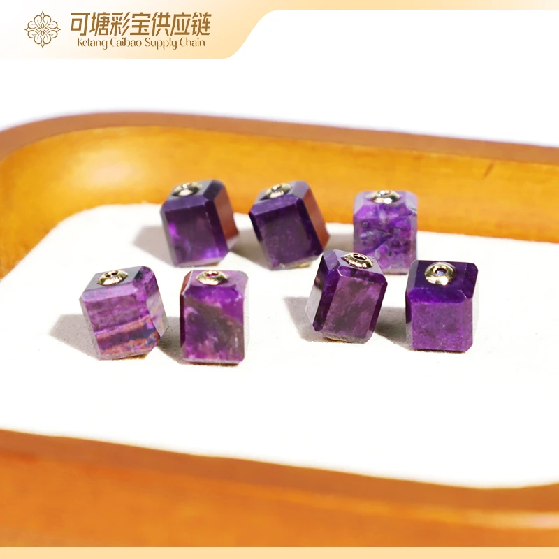 南非舒俱来 18K金 火焰丝绒 舒俱来魔方路路通吊坠 多样性发一个