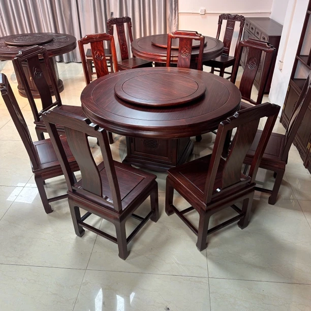 志恒居推荐—玲珑素面圆台圆桌餐桌