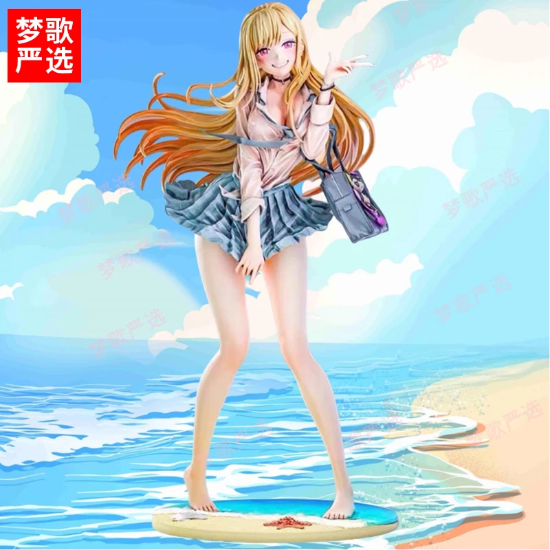 【梦歌严选】沙滩喜多川27cm海梦制服泳装更衣人动漫GK精选手办摆件
