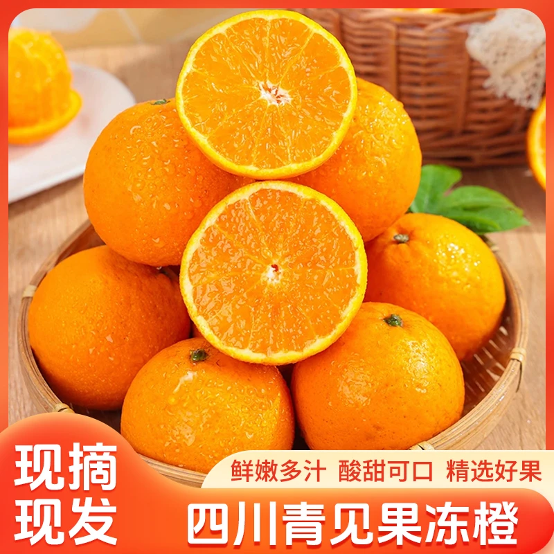 【主播推荐】青见果冻橙柑橘现摘现发3斤5斤