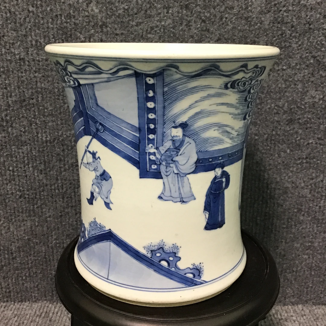 陶瓷仿古艺术品笔筒