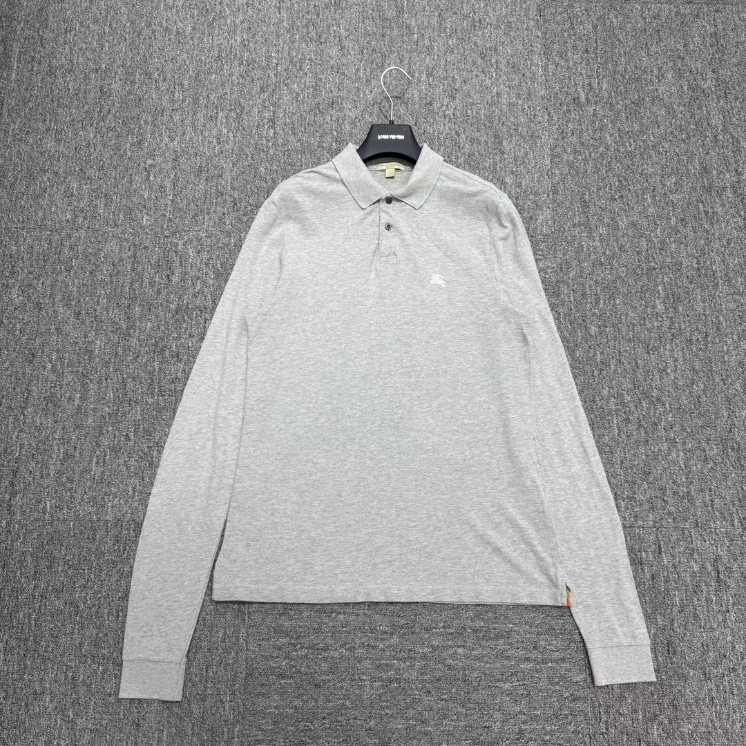 Burberry 战马刺绣长袖Polo衫/10784/L码/99新