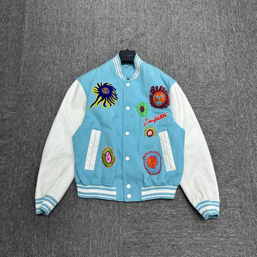 louis vuitton lv 草间弥生 棒球服外套 /48码/06939/98新
