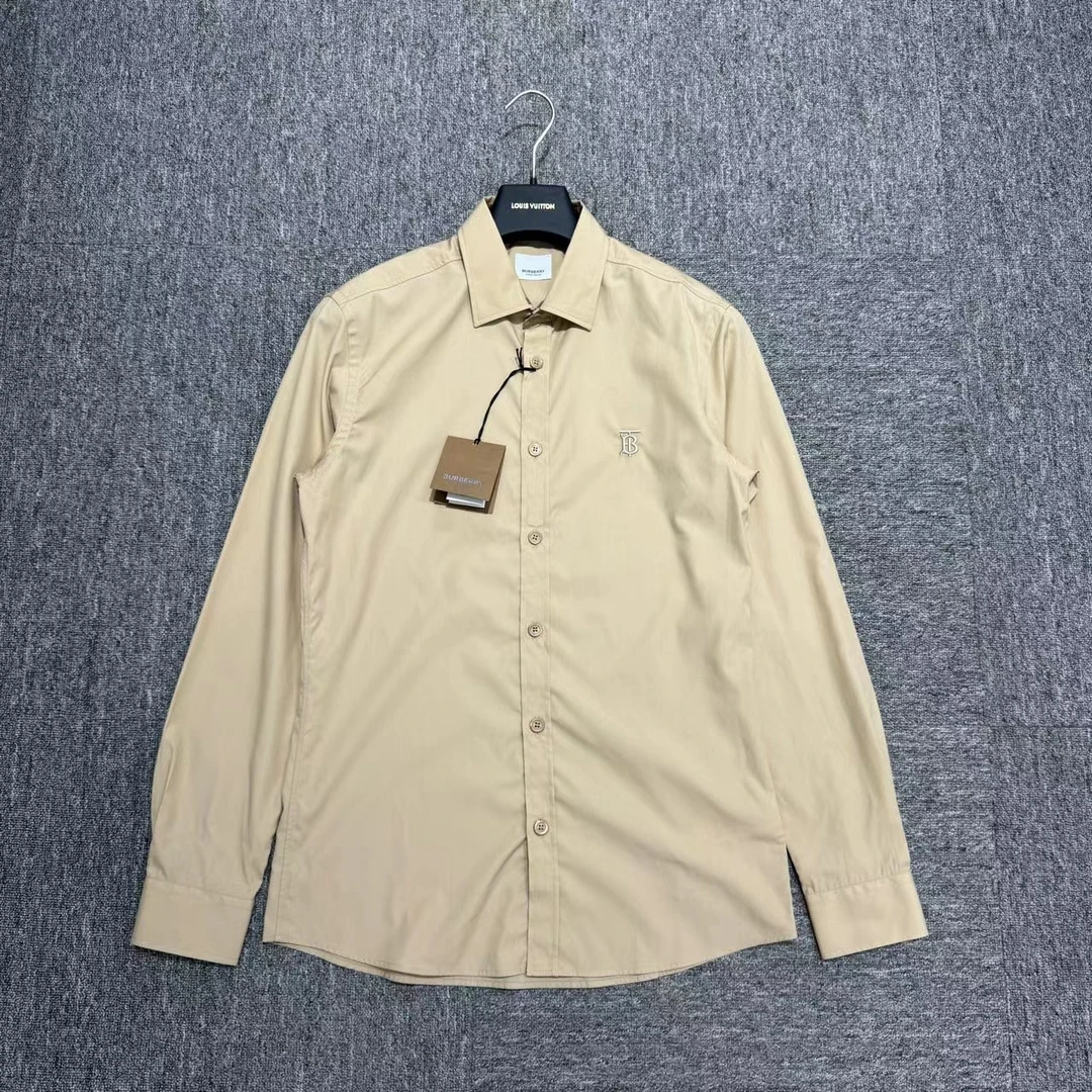 Burberry RT刺绣 格纹 衬衫/06342/s码/全新带吊