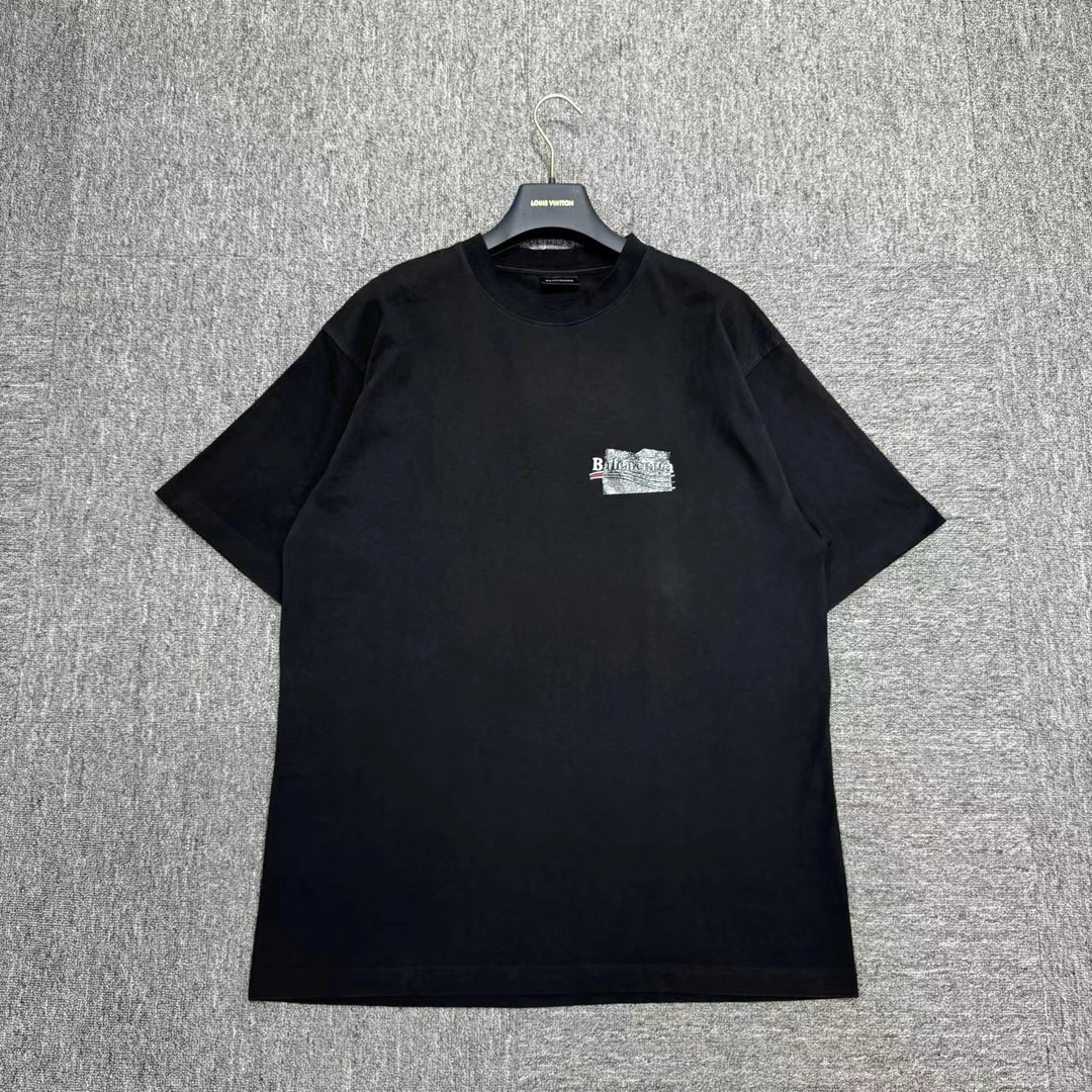 Balenciaga 胶带海浪可乐短袖/08353 /xs码/98新/公价6700