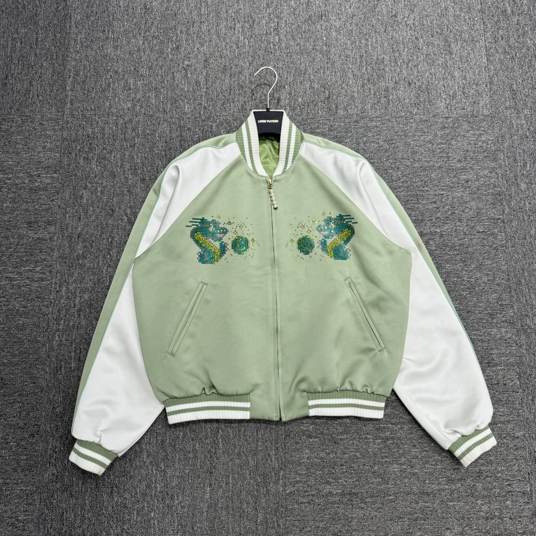 louis vuitton lv 菲董 龙年限定夹克/46码/98新/公价37000/08164