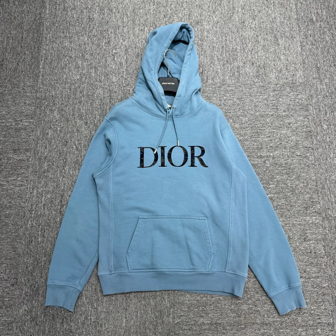 Dior x Peter Doig 联名星空刺绣连帽卫衣/M码/99新/10604