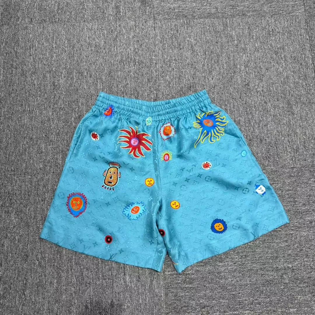 louis vuitton lv 草间弥生联名短裤/10982 /M码/99新