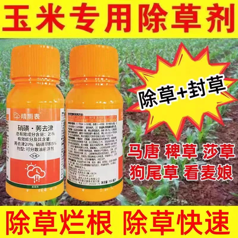 玉米苗后专用除草剂硝磺莠去津玉米除草剂正品农药玉米苗后除草剂