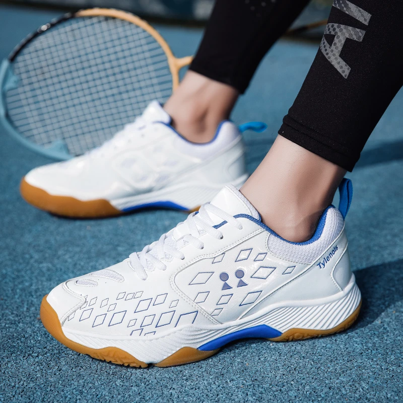 新款羽毛球鞋防滑耐磨轻便乒乓球鞋网面透气时尚舒适训练羽毛球鞋