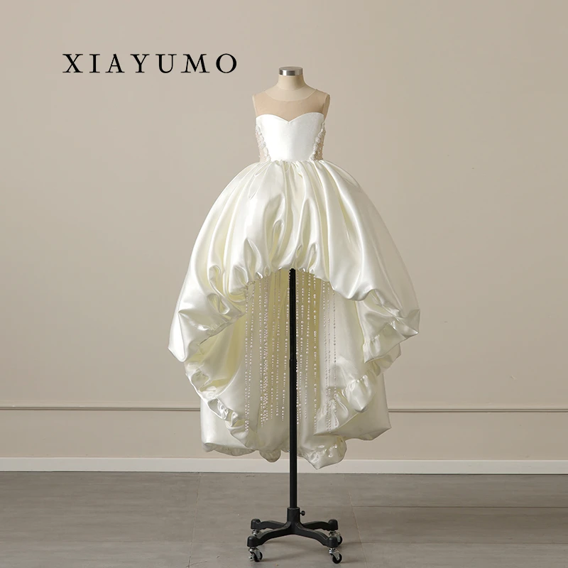 312LM907夏羽墨儿童礼服高端小众女童公主裙钢琴主持走秀演出服