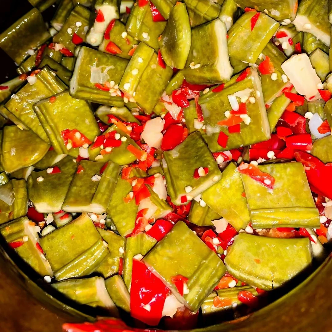 1000克 瓦罐酸刀豆 零添加 无色素无防腐剂 新鲜刀豆制作脆嫩爽口