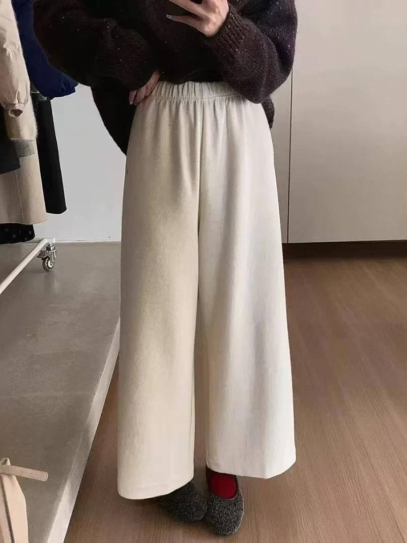 @102 加绒加厚 松紧腰休闲裤奥粒绒