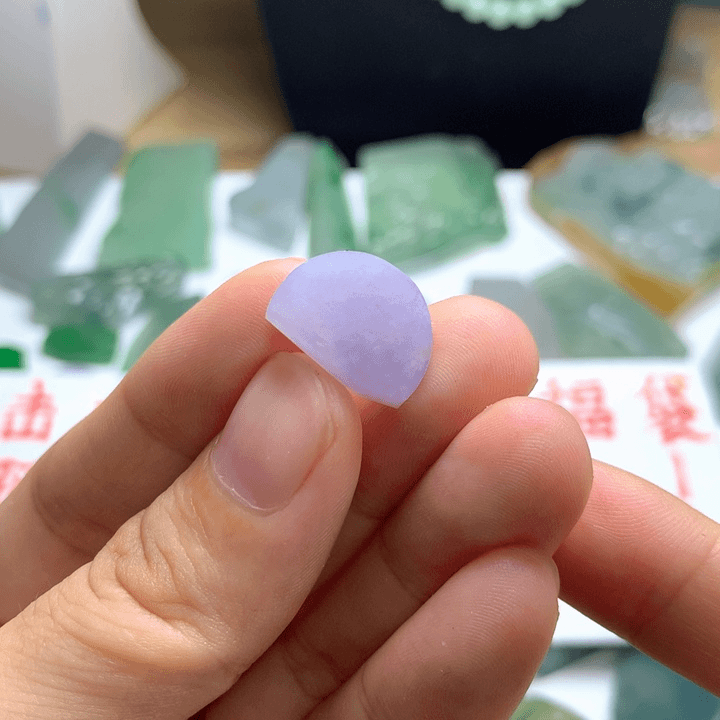 定制翡翠未镶嵌天然缅甸翡翠吊坠挂件