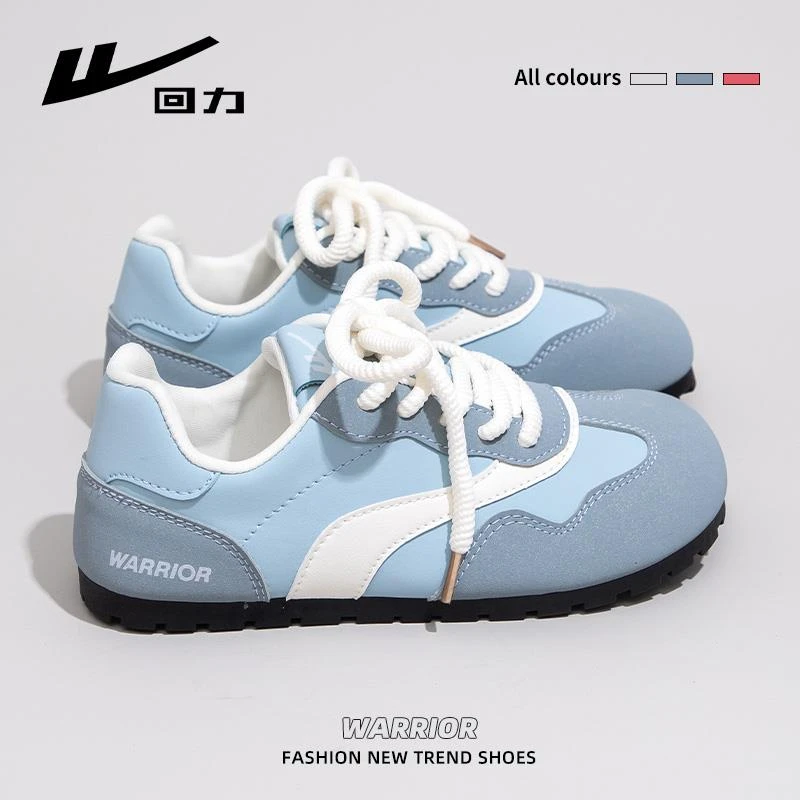 回力网面德训鞋女2025夏季新款透气爆款鞋子轻便休闲板鞋小白鞋女