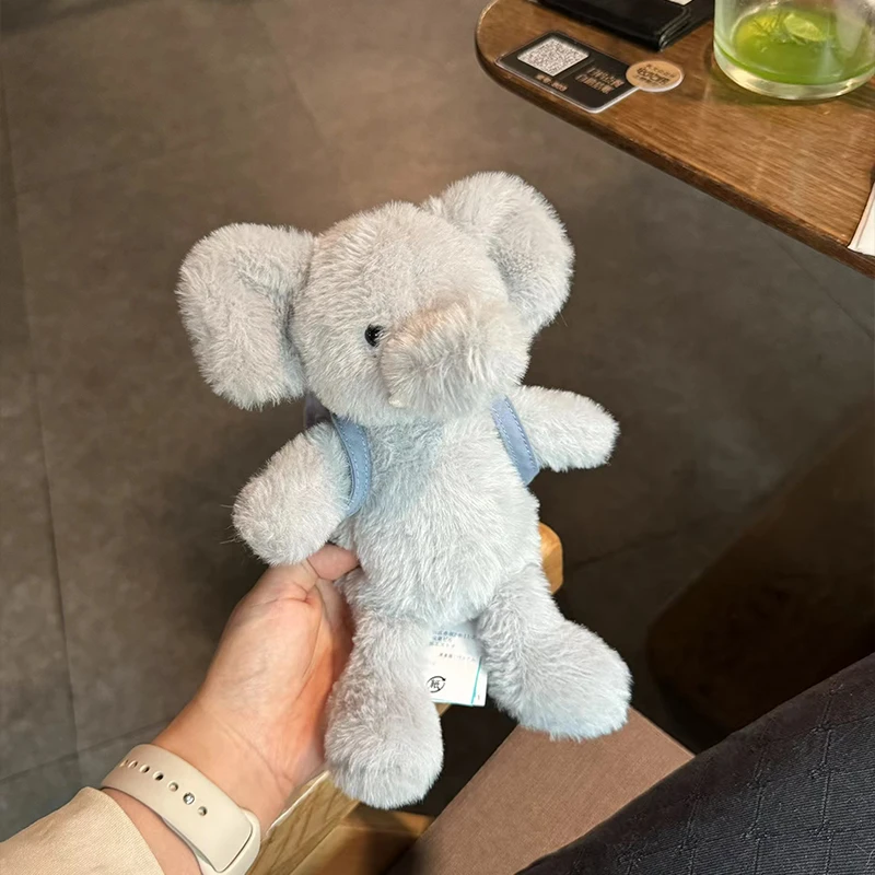 Jc背包小象玩偶可爱动物公仔宝宝安抚毛绒娃娃玩具女生礼物