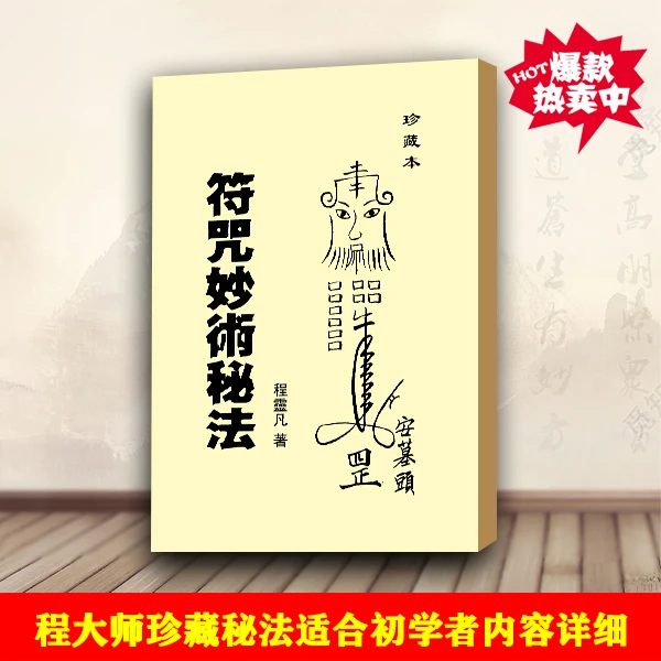 程灵凡符咒妙术秘法道家正一派道法符箓从基础知识入门到精通