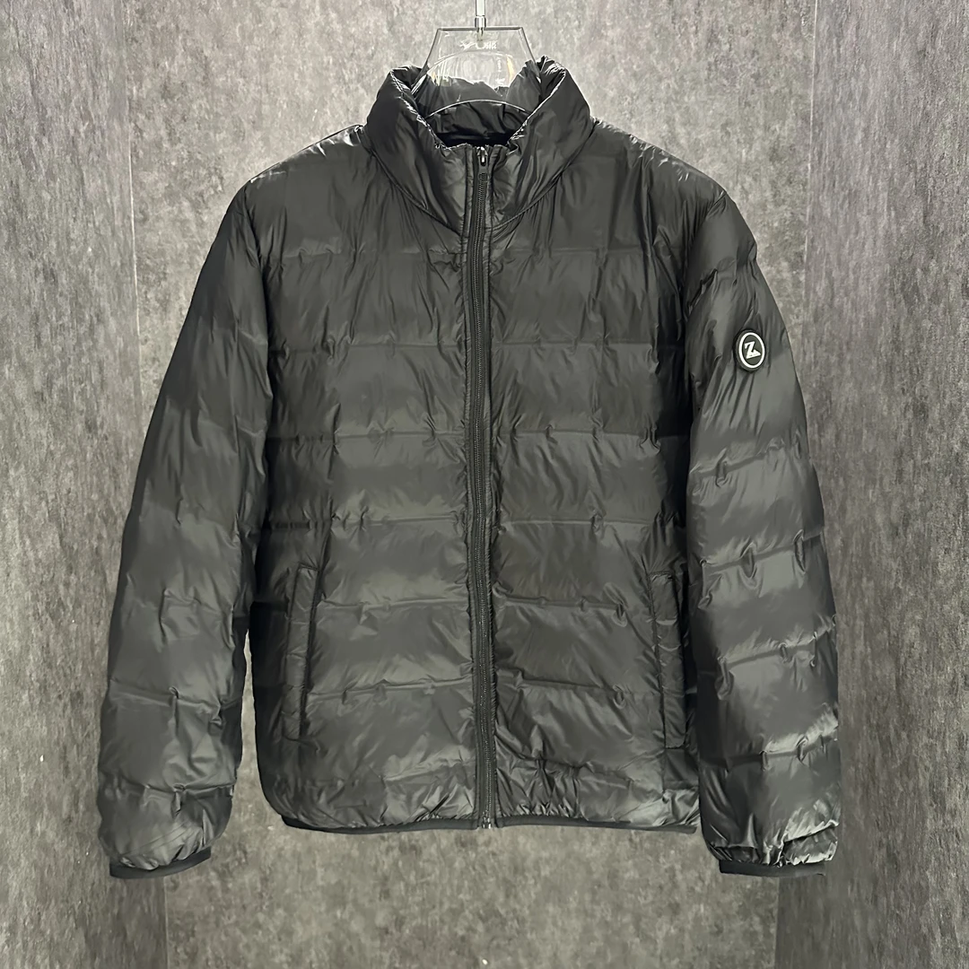 0009老男孩新款秋冬男士薄棉服打底保暖简约外套夹克