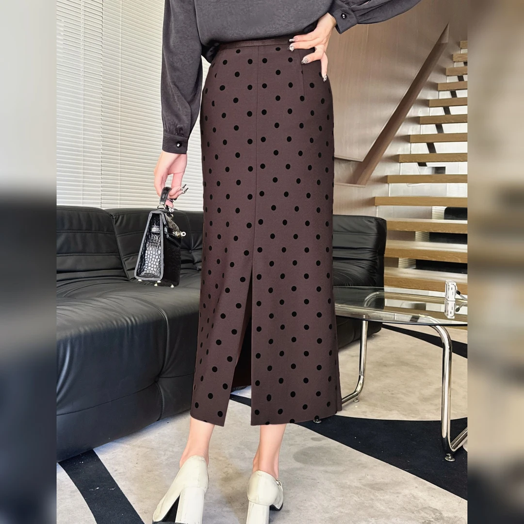 杨小姐微胖定制秋季新款半裙