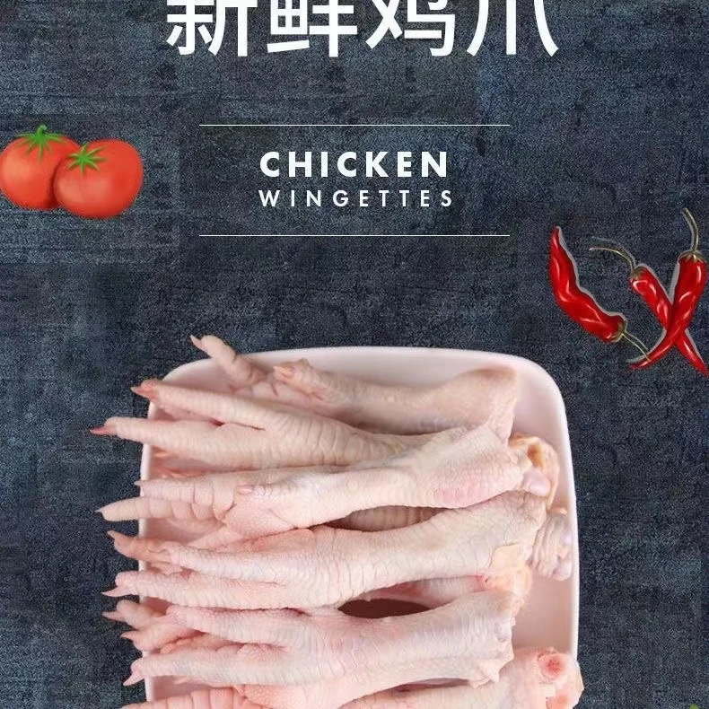 大号生鸡爪6斤新生鲜新鲜冷冻鸡爪子批发鸡脚泡椒凤爪
