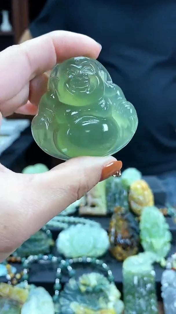 【闪购商品】蛇纹石玉吊坠未镶嵌1