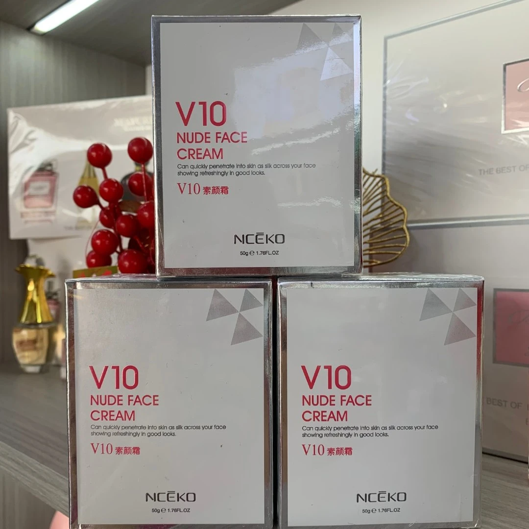 丽颜世家V10素颜霜隔离霜合一遮瑕懒人学生专用少女男面霜