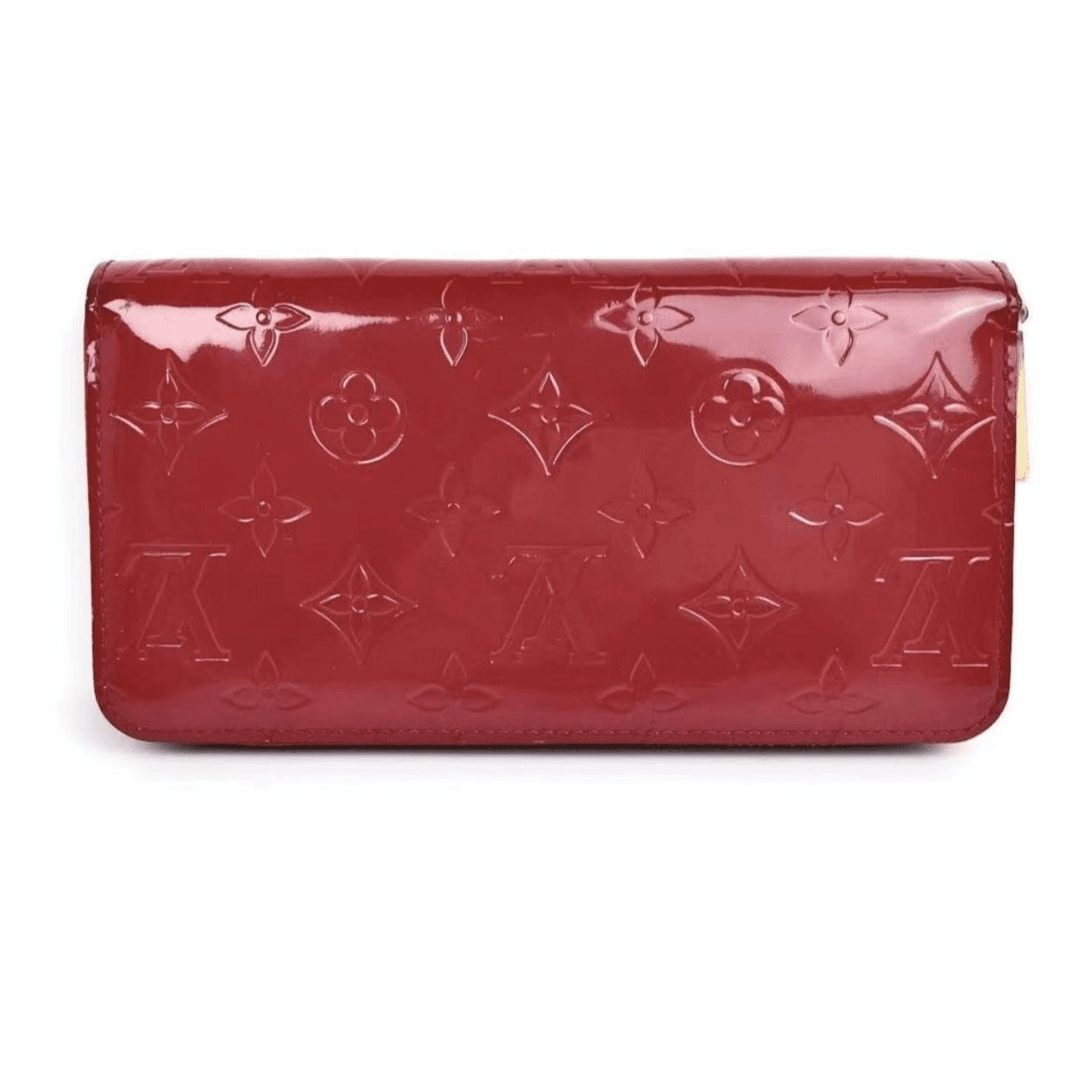 95新   LouisVuitton/路易威登 LV漆皮拉链钱包/YY026001