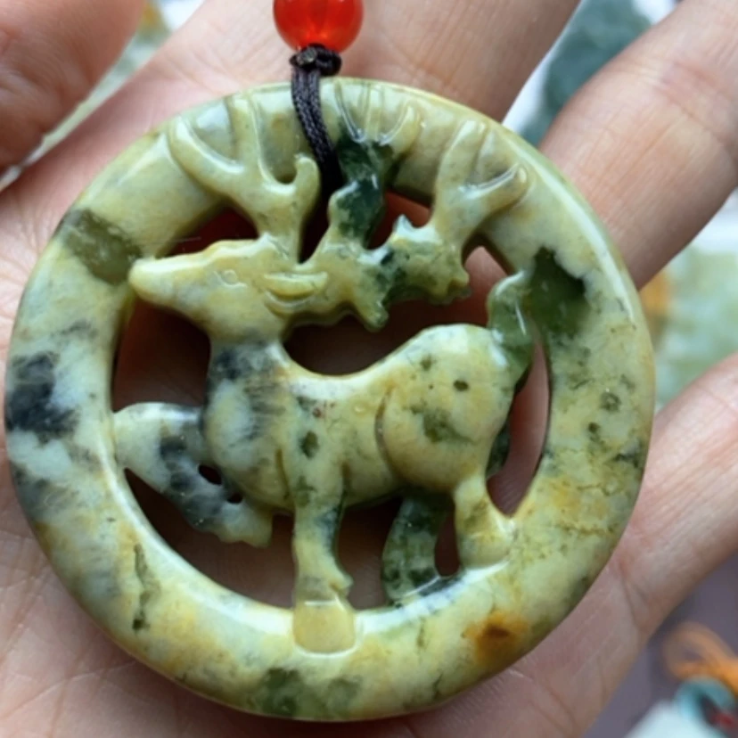【闪购商品】岫玉挂件未镶嵌