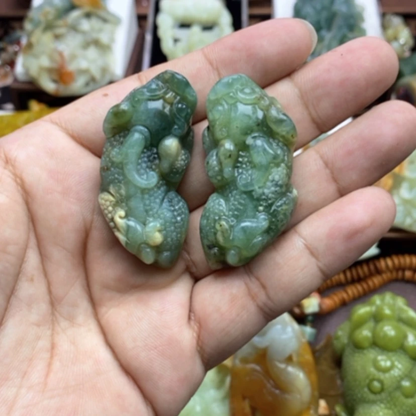 【闪购商品】岫玉挂件未镶嵌