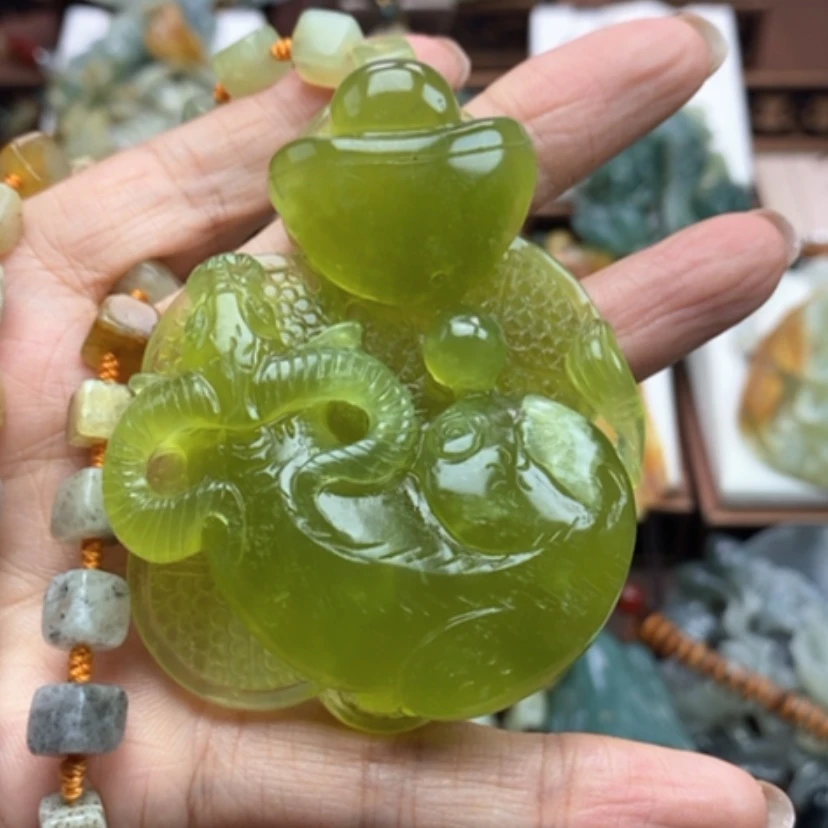 【闪购商品】岫玉挂件未镶嵌宇*峰