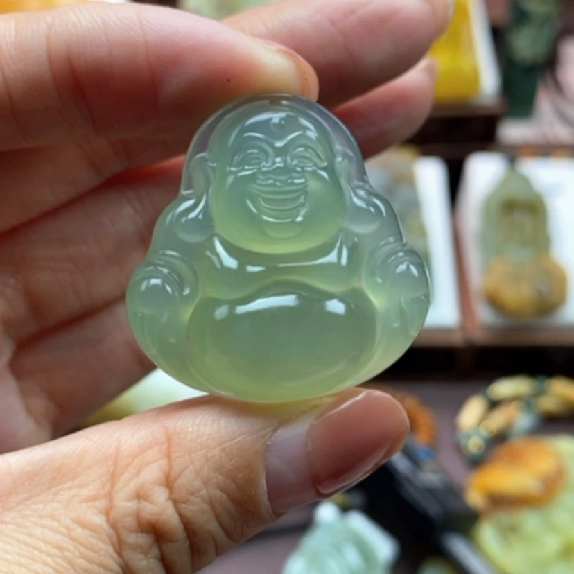 【闪购商品】岫玉挂件未镶嵌谁****?
