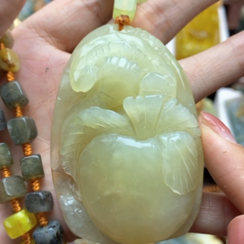 【闪购商品】岫玉挂件未镶嵌