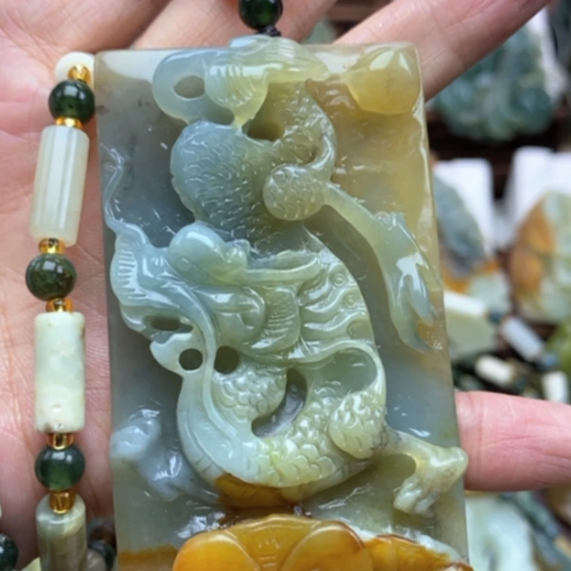 【闪购商品】岫玉挂件未镶嵌阿*