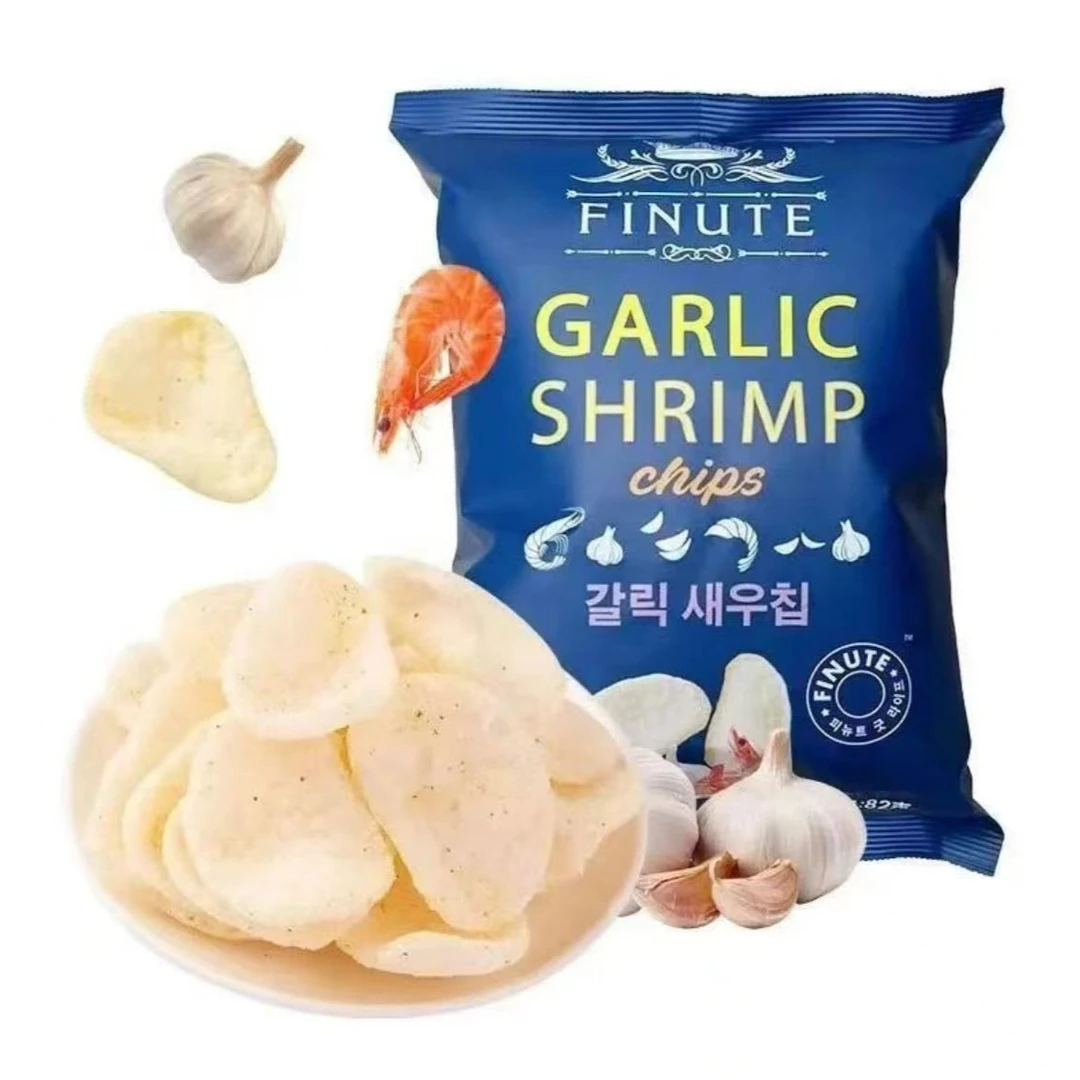 趣莱福虾片1包（82g大蒜口味）