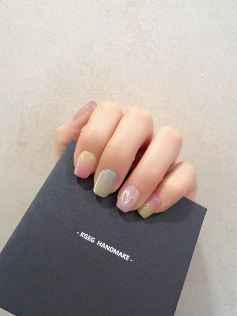 【主播推荐】（梦幻泡影） 纯手工穿戴甲圣诞猫眼