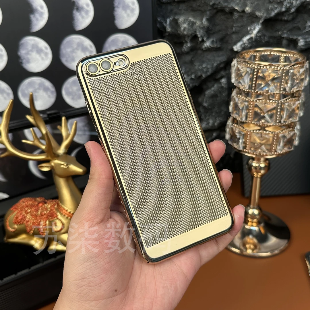 适用苹果8Plus手机保护壳新款高清镜头膜超薄散热透气防摔壳