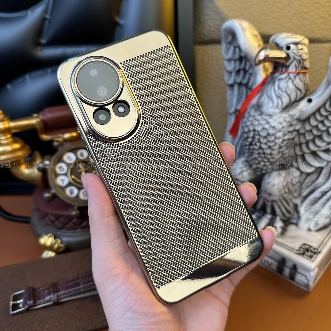 适用华为Nova12Ultra手机保护壳高清镜头膜超薄散热透气防摔壳